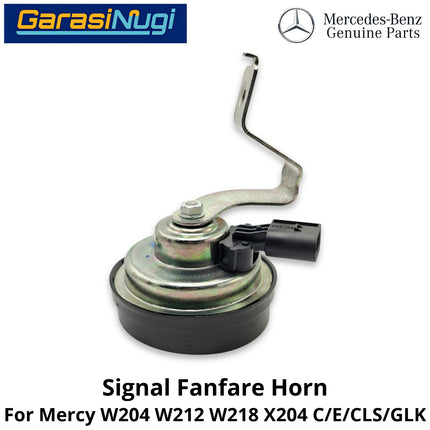 Electric Horn Signal Mercy W204 W212 W218 X204 Fanfare High and Low Note Terompet Klakson Mercedes C200 E200 CLS GLK