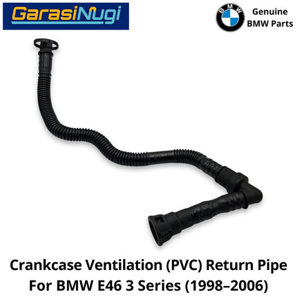 Crankcase Ventilation For BMW E46 PVC Return Hose Selang Ventilasi Bak Mesin 320 1998-2006