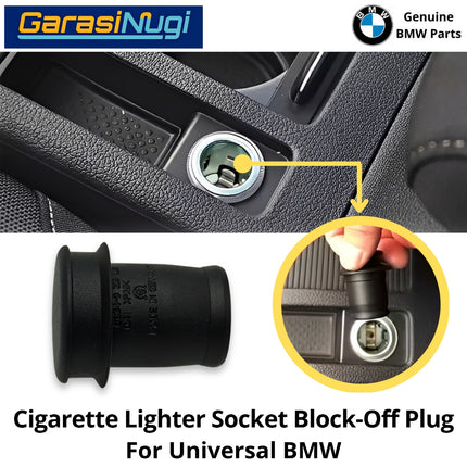 Cigarette Lighter For Universal BMW Socket Block-Off Plug Penutup Soket Pemantik Rokok Mobil