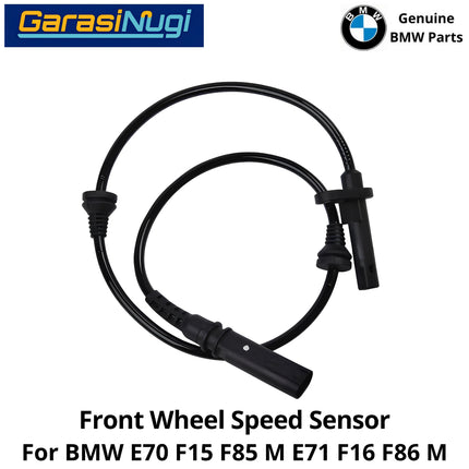 Front Wheel For BMW E70 F15 E71 F86 Speed Sensor Kecepatan Roda Depan X5 X6 2007-2018