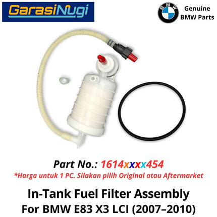 In-Tank Fuel For BMW E83 LCI Filter Assembly Saringan Bahan Bakar Dalam Tanki Dengan Regulator Tekanan N52 N52N X3 2007-2010