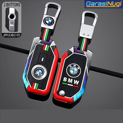 Key Case For BMW Motorcycle R1200GS R1250GS F850GS F900XR Sarung Kunci Motor Metal Short Keychain