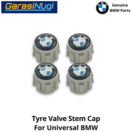 Roundel Logo For Universal BMW Tyre Valve Cap Tutup Katup Ventil Ban