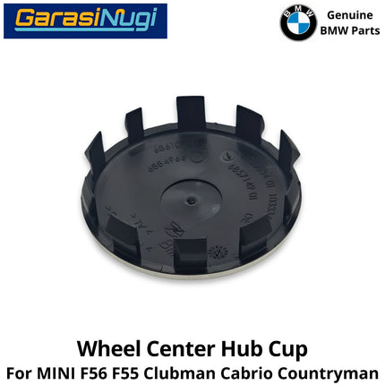 Wheel Center Cap MINI Cooper F56 F55 Clubman Chrome Ring Tutup Hub Tengah Roda Ban
