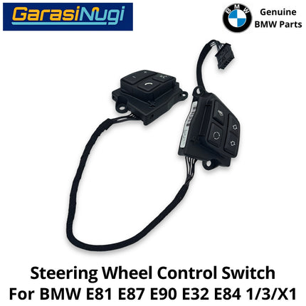 Steering Wheel For BMW E81 E90 E92 E84 Multifunction Control Switch Sakelar Kontrol Stir Roda Kemudi Assembly 116 320 X1