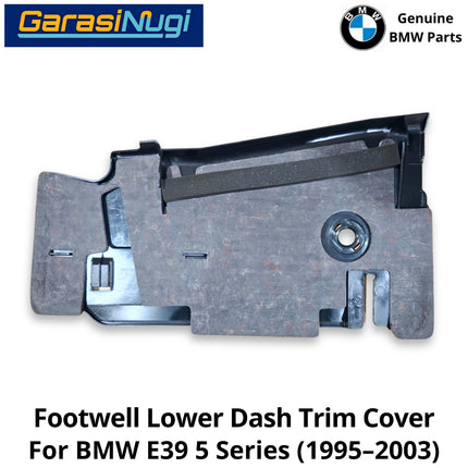 Footwell Lower For BMW E39 Dashboard Trim Panel Penutup Bawah Dasbor Sisi Penumpang 525 530 (1995-2003)
