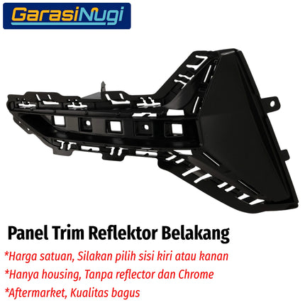 Cover Trim Reflector Belakang BMW G20 G28 Pre-LCI Luxury Line Housing Mata Kucing Rear Bumper 320