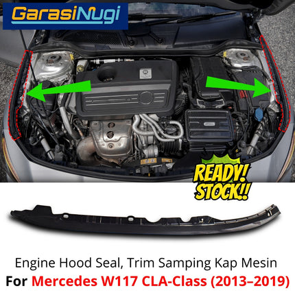 Sealing Side Mercedes W117 Trim Samping Kap Mesin Engine Hood Mercy CLA 180 CLA 200