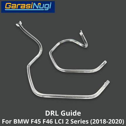 DRL Guide For BMW F45 F46 LCI Tube Angel Eyes LED Lampu Senja 220 230 2018-2020