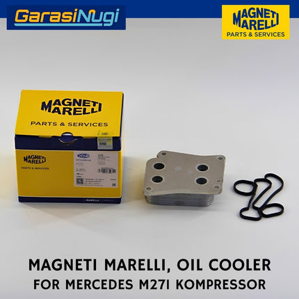 MARELLI Oil Cooler 2711880401 Mercedes M271 W203 W204 W211 W212 Kompressor C180 C200 E200