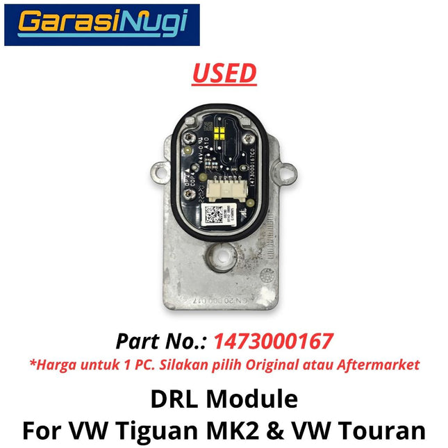 DRL LED Volkwagen Tiguan MK2 Touran Control Module Modul Lampu Depan VW (2016-2020)