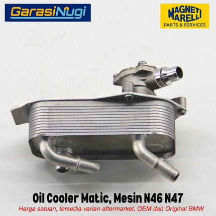 MARELLI Oil Cooler Matic BMW E90 E87 E84 Mesin N46 N47 17217529499 Original 118 320