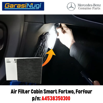 Filter Kabin Smart Fortwo Forfour Saringan Udara AC A4538350300 W453 2014 - Present