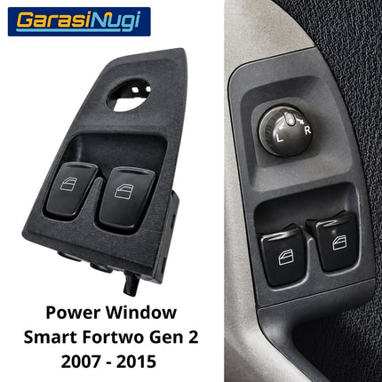 Power Window Jendela Smart Fortwo Gen 2 Original W451 Coupe Cabrio 2007 - 2015