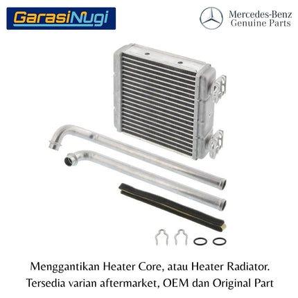 Radiator Heater Core Smart Fortwo Gen 2 Kisi Pemanas AC Kabin Original 2007 - 2015