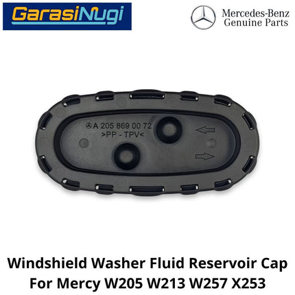 Windshield Washer Mercy W205 W213 W257 X253 Fluid Reservoir Cap Tutup Tanki Cairan Pembersih Kaca C200 E200 GLC