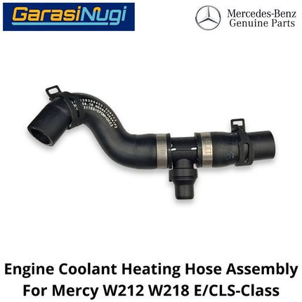 HVAC Engine Coolant Mercy W212 W218 Hose Selang Saluran Pendingin Mesin Mercedes E200 CLS (2012-2018)