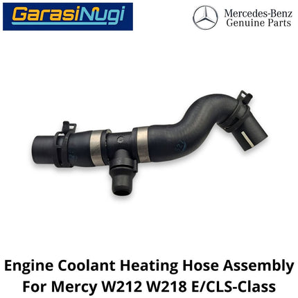 HVAC Engine Coolant Mercy W212 W218 Hose Selang Saluran Pendingin Mesin Mercedes E200 CLS (2012-2018)