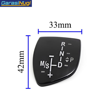 Gear Lever Cover For BMW F10 F30 F32 F20 Stiker Penutup Panel Knob Tuas Gigi 316 320 520 528 X3 X5