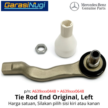 Tie Rod End Mercedes Vito Viano W639 Steering Linkage Luar Penghubung Kemudi Original 2003 - 2014