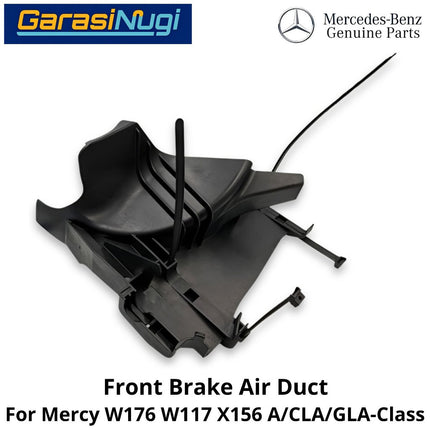 Front Brake Mercy W176 W117 X156 Air Duct Cover Tutup Penghalang Udara Rem Depan Mercedes A200 CLA GLA