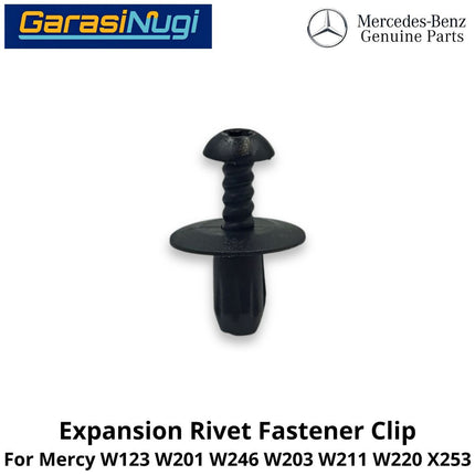 Plastic Multi-Purpose Mercy W201 W123 W203 W211 Expansion Rivet Fastener Clip Klip Pengikat Ekspansi Plastik Mercedes 190 C200 E200