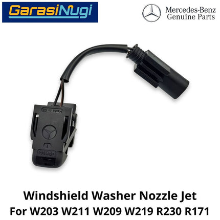 Windshield Washer Mercy W203 W211 W209 R171 Nozzle Jet Nosel Penyemprot Air Kaca Depan Mercedes C200 E200 CLK SLK