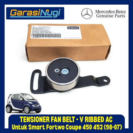 Pulley Tensioner Smart Fortwo 450 452 Katrol Pengencang Pulley Mesin M160 Original 1998 - 2007