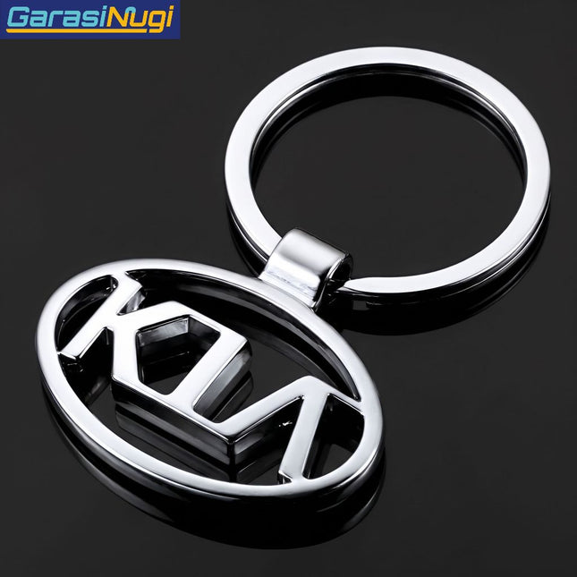 Metal Logo Keychain Compatible With Mercedes Audi Volvo Honda KIA VW