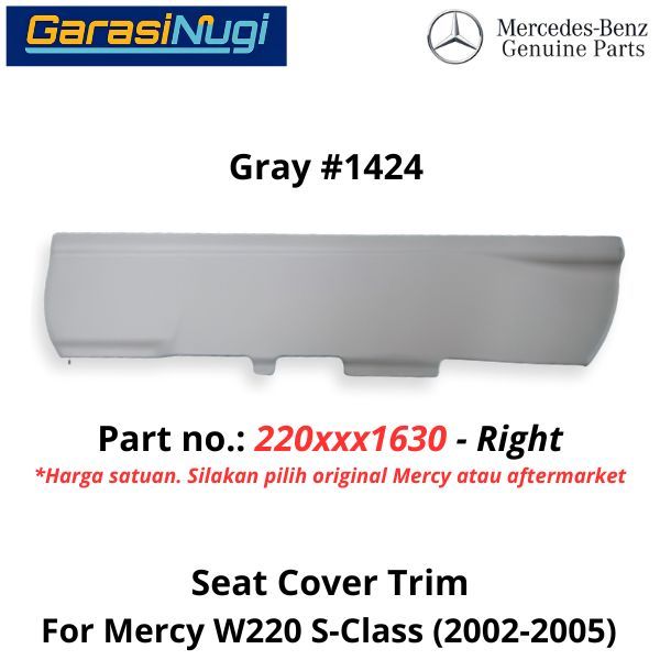 Cover Seat Mercy W220 Penutup Belakang Jok Depan Mercedes S320