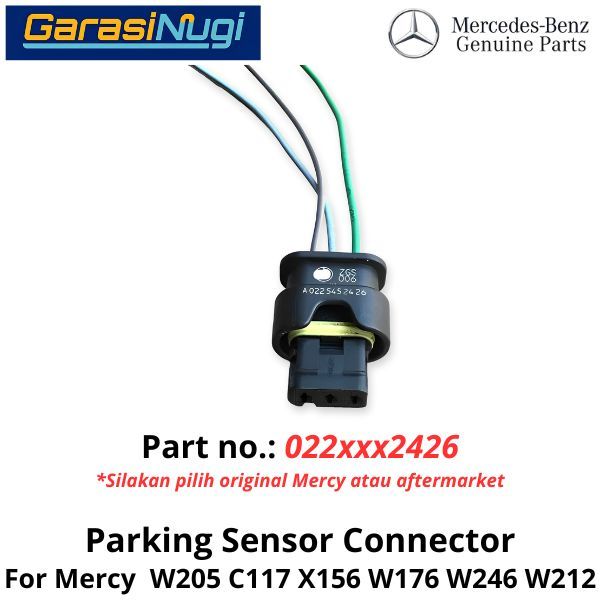 Parking Sensor Mercy W205 C117 X156  W176 W246 W212 Connector C200 CLA GLA