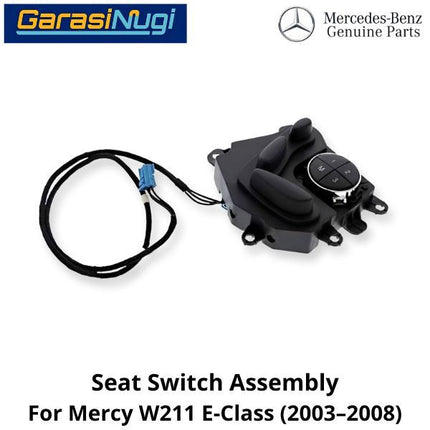 Seat Switch Mercy W211 Button Control Headrest Tombol Kursi Sandaran Kepala Assembly E240