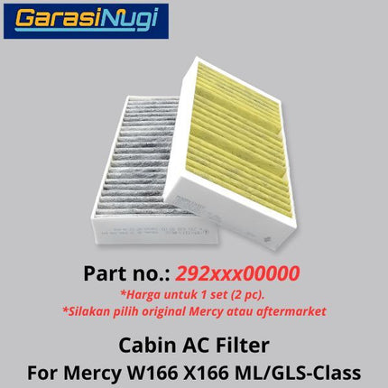 Cabin Air Mercy W166 X166 Filter Saringan AC Kabin Mercedes ML GLS