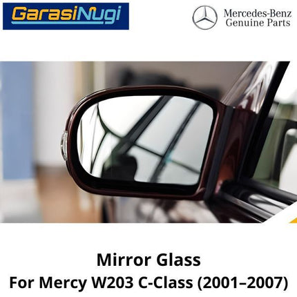 Mirror Glass Mercy W203 Cermin Kaca Spion Depan 2038100221 Mercedes C200