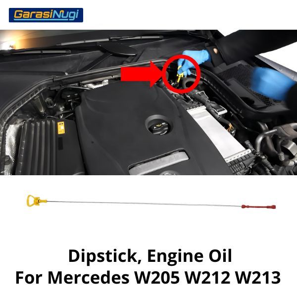 Dipstick Oil For Engine M274 W205 W212 Tongkat Pengukur Oli Mesin C200