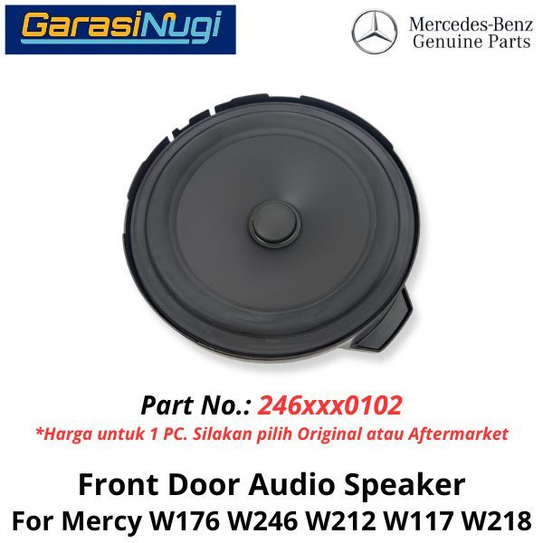 Front Door Mercy W246 W212 W218 Loudspeaker Pengeras Suara Pintu Depan B180 CLS