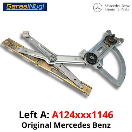 Window Regulator Mercy W124 Lift Pengatur Jendela Pintu Depan Power Window E230