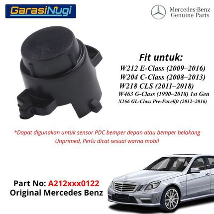 Mercedes W212 W204 Cover Parking PDC Tutup Sensor Parkir Front Rear E200