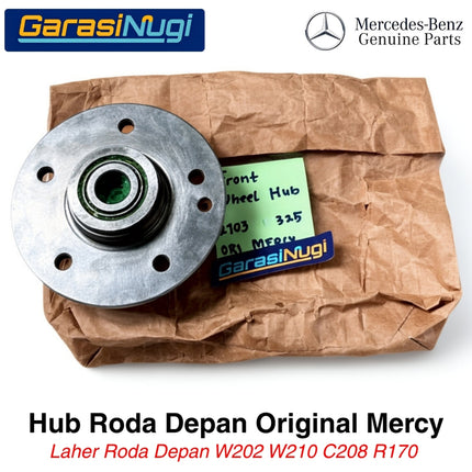 Mercedes W210 W202 Front Wheel Hub Bearing Laher Roda Depan Original E230 C230