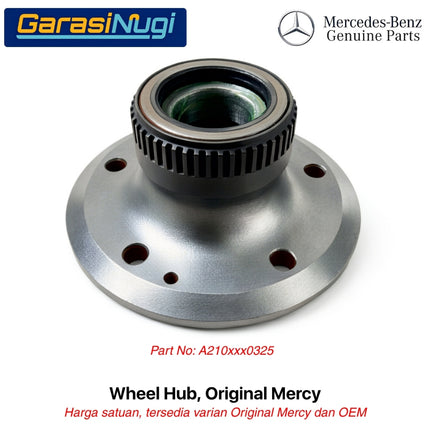 Mercedes W210 W202 Front Wheel Hub Bearing Laher Roda Depan Original E230 C230