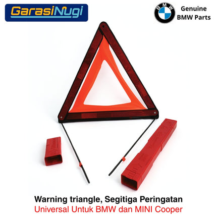 Warning Triangle Universal For BMW MINI Reflektor Segitiga Peringatan Emergency