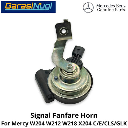 Electric Horn Signal Mercy W204 W212 W218 X204 Fanfare High and Low Note Terompet Klakson Mercedes C200 E200 CLS GLK