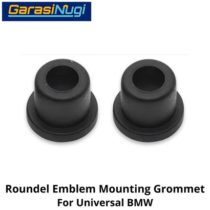 Trunk Emblem For Universal BMW Grommet Klip Karet Pelindung Logo Kap Mesin Depan