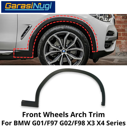 Wheel Arch For BMW G01 G08 G02 Fender Trim Cover Penutup Lengkungan Roda Depan X3 iX3 X4 Series