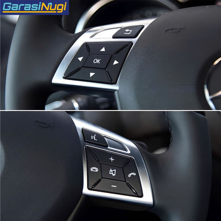 Steering Wheel Button Mercedes W166 W463 Tombol Stir Pengatur Volume Suara Pre FL ML GL G