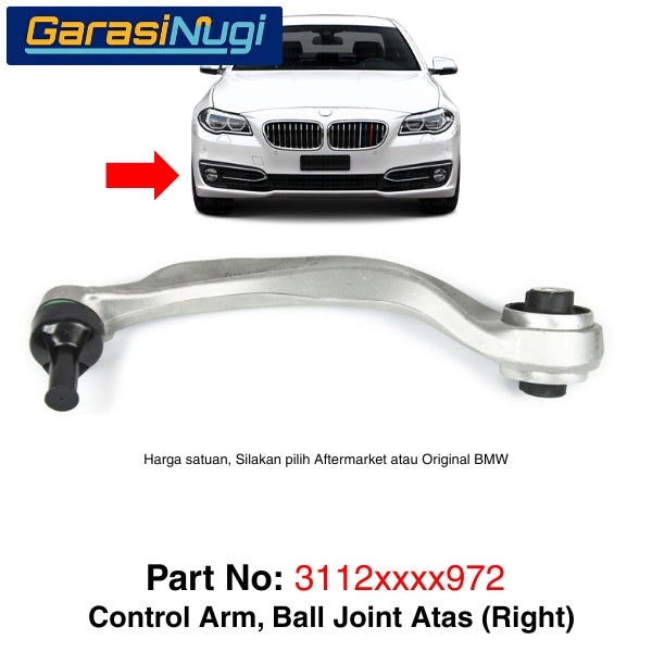 Ball Join Atas BMW F10 F12 F13 Lengan Kontrol Roda Depan Front Axle Arm 523