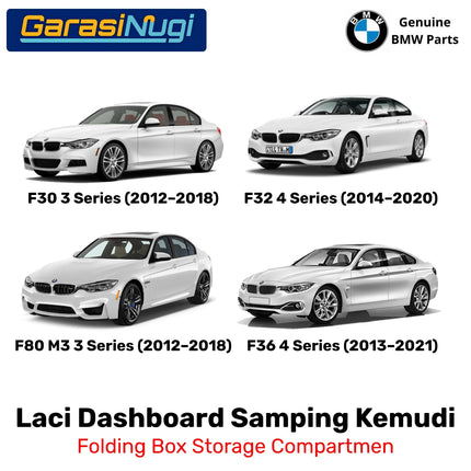 Folding Box BMW F30 F32 Laci Dashboard Samping Kemudi Original Compartment 320 420