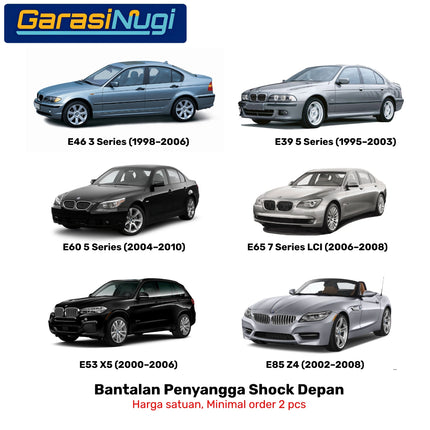 Upper Spring BMW E46 E39 E60 Bantalan Penyangga Shock Depan Axial Bearing Original 320 525