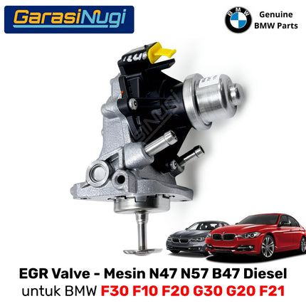 EGR Valve BMW F10 F20 F30 Katup Resirkulasi Gas Buang Diesel N47 B47 N57 11718594492