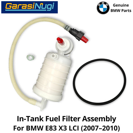 In-Tank Fuel For BMW E83 LCI Filter Assembly Saringan Bahan Bakar Dalam Tanki Dengan Regulator Tekanan N52 N52N X3 2007-2010